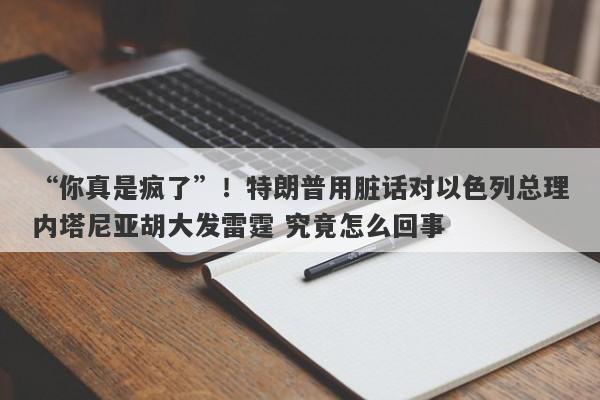 “你真是疯了”！特朗普用脏话对以色列总理内塔尼亚胡大发雷霆 究竟怎么回事