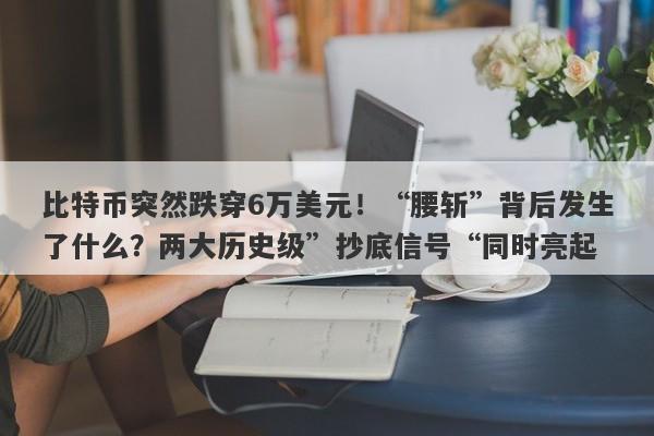 比特币突然跌穿6万美元！“腰斩”背后发生了什么？两大历史级”抄底信号“同时亮起