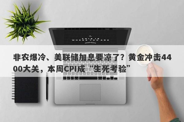 非农爆冷、美联储加息要凉了？黄金冲击4400大关，本周CPI成“生死考验”
