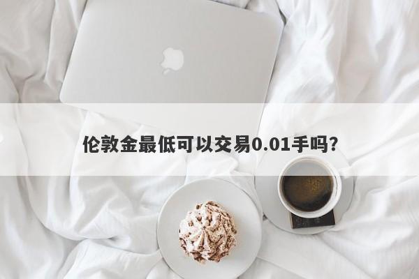 伦敦金最低可以交易0.01手吗？
