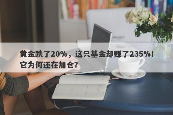 黄金跌了20%，这只基金却赚了235%！它为何还在加仓？