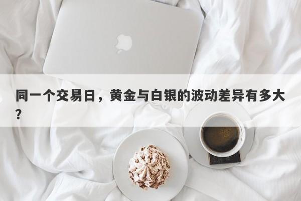 同一个交易日，黄金与白银的波动差异有多大？